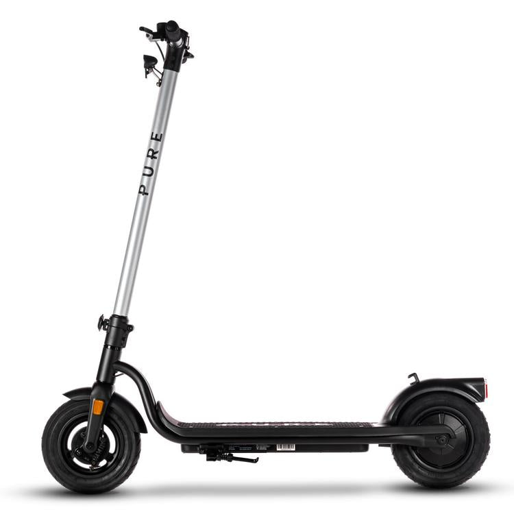 Pure Air Electric Scooter Graphics Kit - Silver 