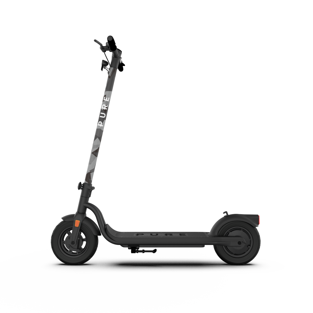 Pure Air Electric Scooter Graphics Kit - Grey Camo 